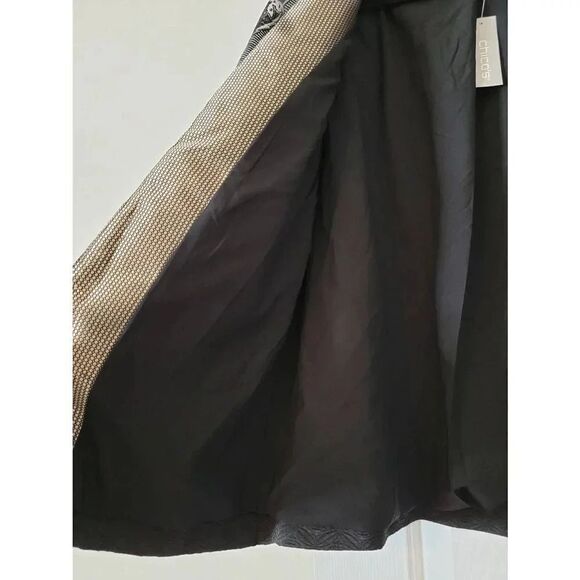 Chico's Jackets & Coats Chico's Patch Print Jacket M (1) NWT - Picture 5 of 12